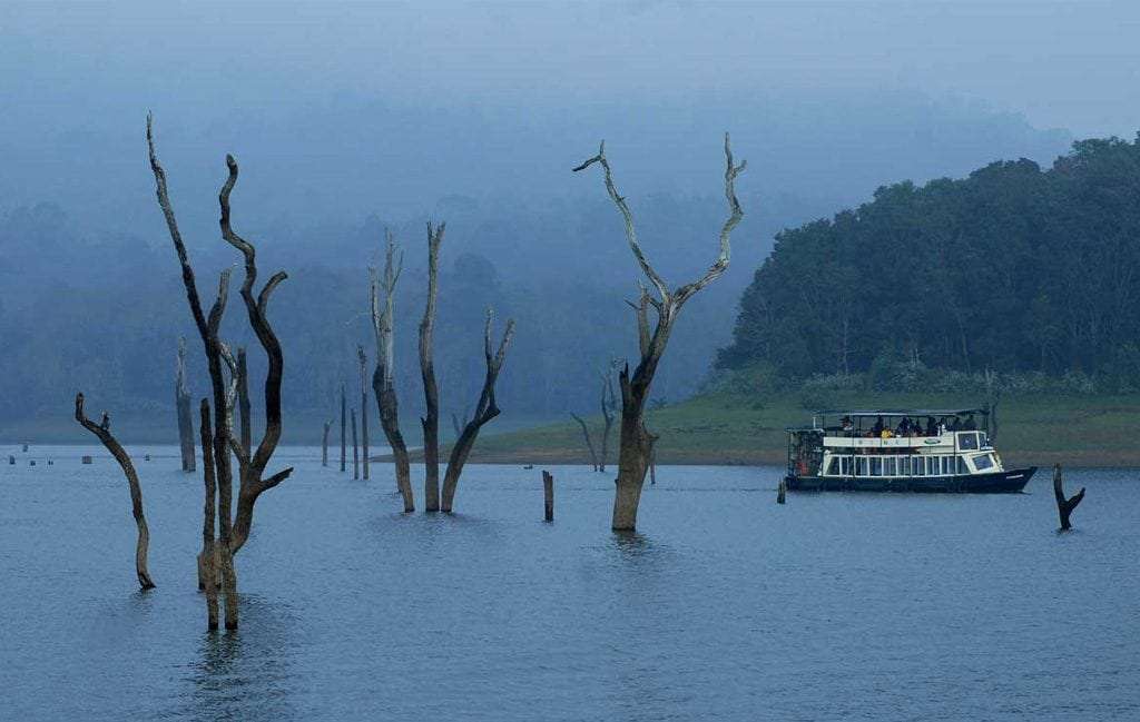 Coimbatore to  Mullai Periyar Boating Thekkady Tour Packages