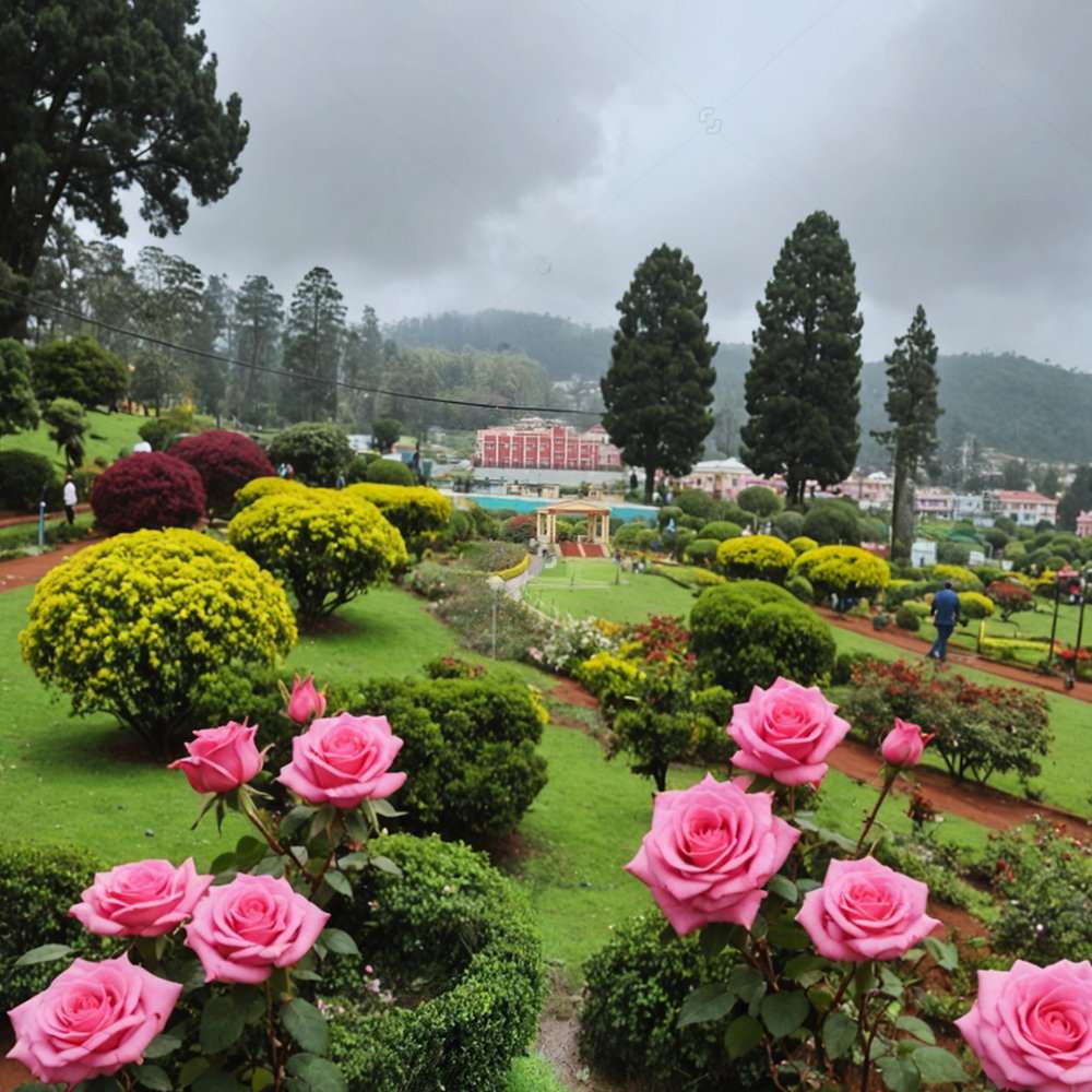Coimbatore to Rose Garden  Ooty Tour Packages 